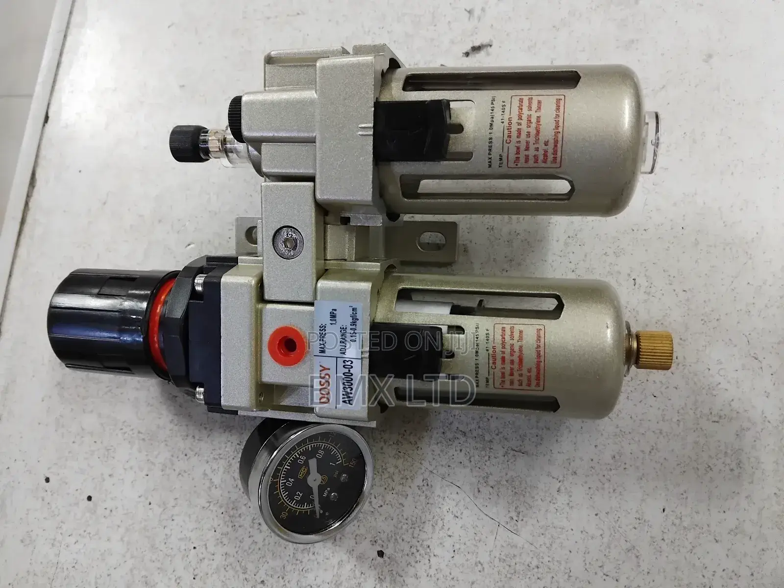 Compressed Air FRL Unit 3⁄8 Filter Regulator Assembly