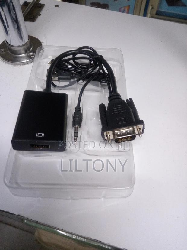 Vga to Hdmi Adapter With Audio - thumbnail 2