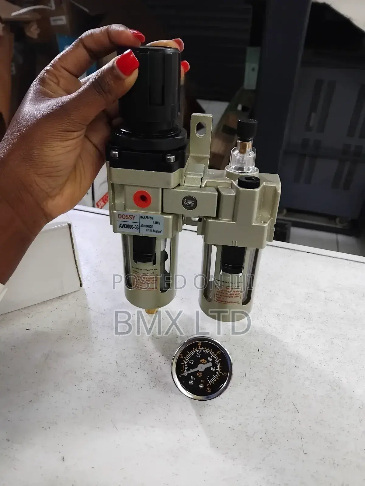 Industrial Pneumatic FRL Combination Air Filter Regulator Lubricator