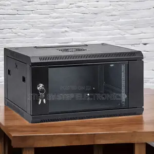 6u Wall Mount Cabinet, Transparent Window Easy Cable Entry