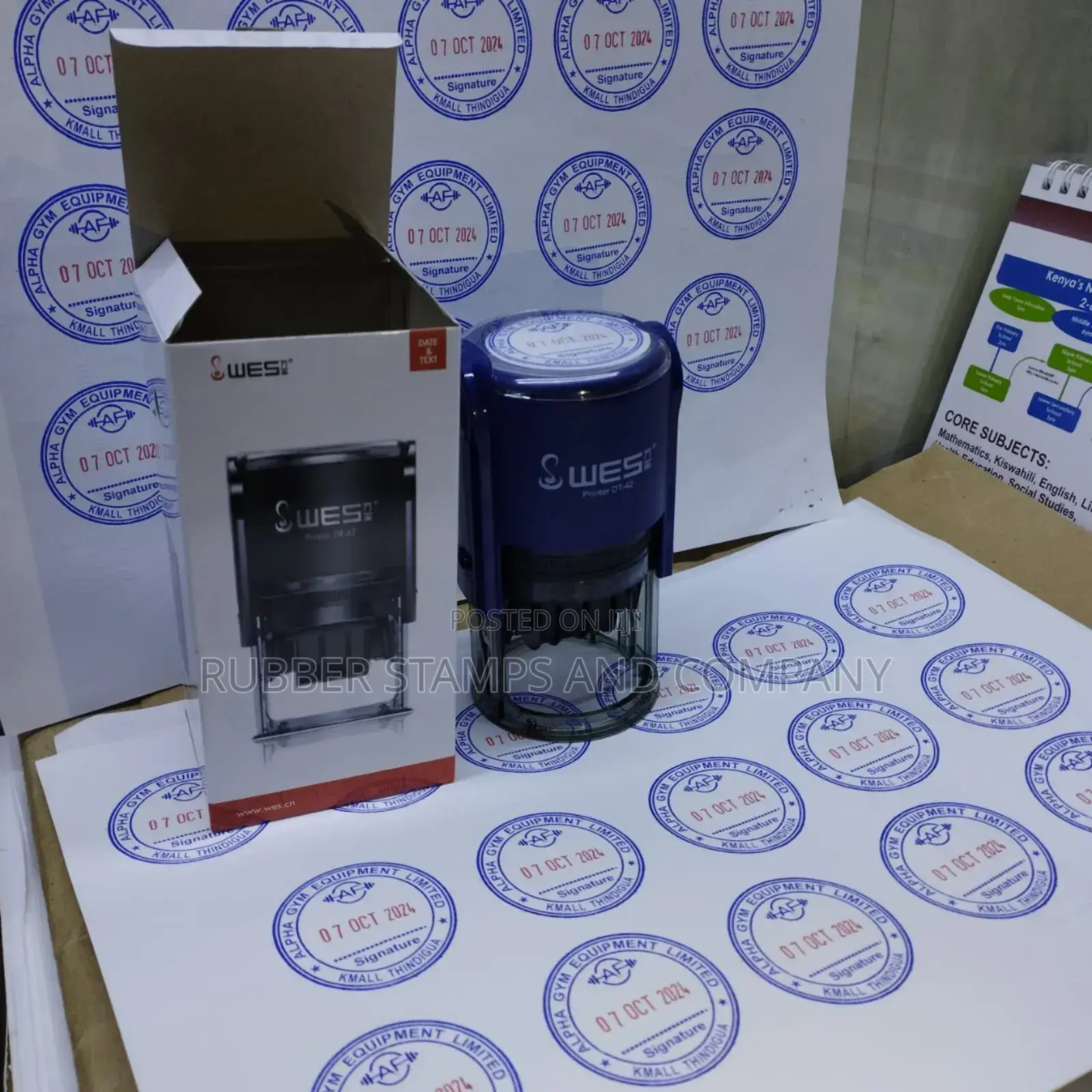 Logo Self Inking Rubber Stamps