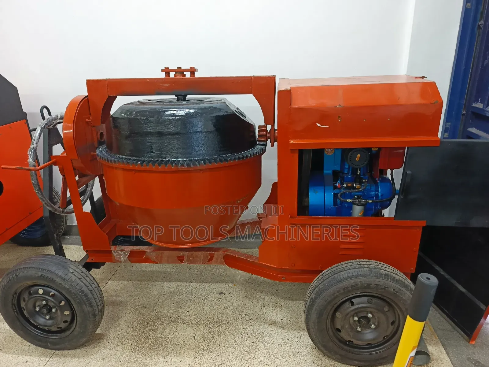 Spartan 500l Concrete Mixer With 10hp Diesel Engine