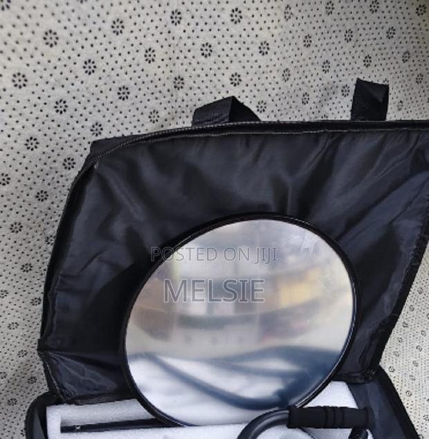 Car Search Convex Mirror With Long Extendable Poles for Security Check