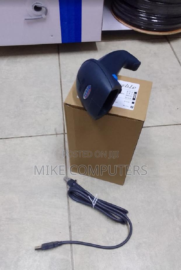 Effective Usb Wired Laser Barcode Reader With Stand Easy Setup