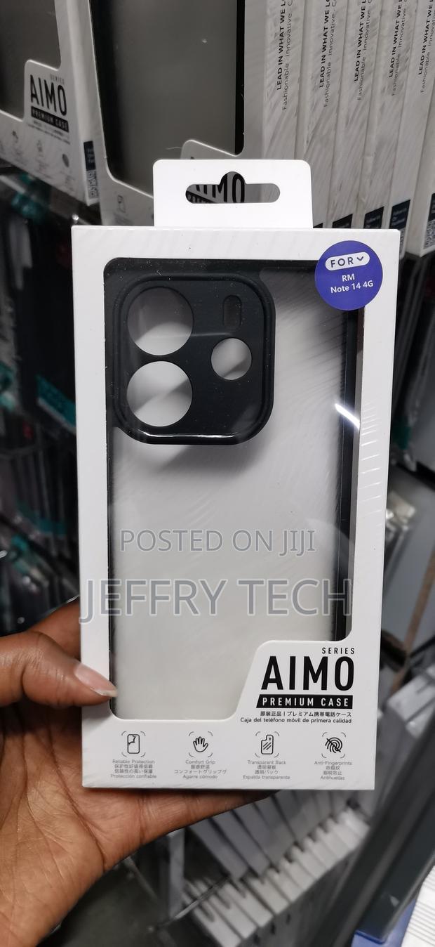 Xudix Aimo Series Hard Tpu Clear Cover for Redmi Note 14 4g - main view