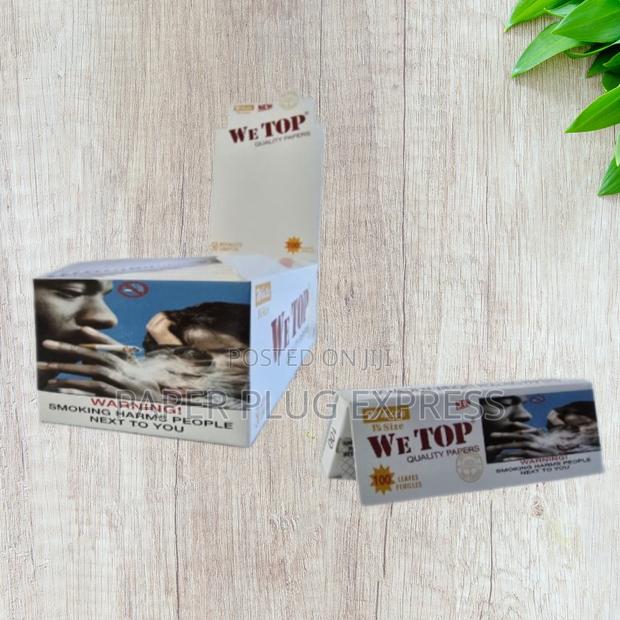 Wetop White 1 1/4 Size Rolling Paper - 100 Leaves - main view