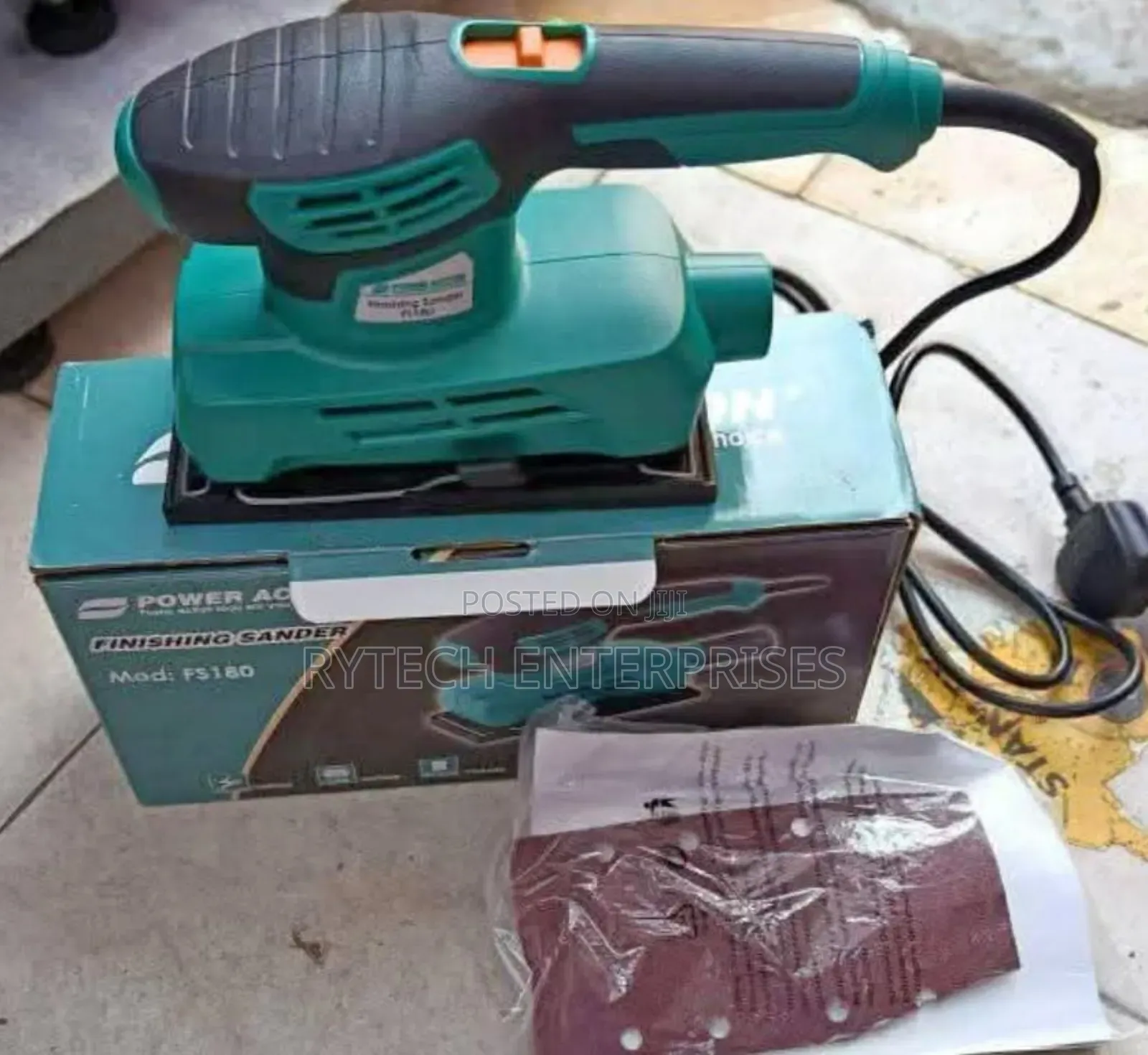New Power Action Finishing Sander/Finishing Sander