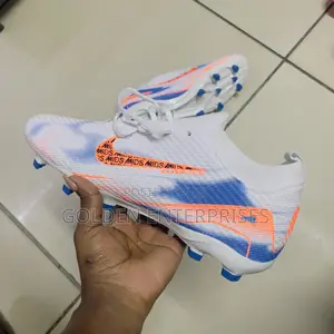 White Blue Orange Nike Football Boots 40-45