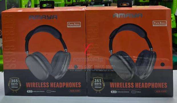 Amaya Aeb-H300 Pure Bass Wireless Headphones