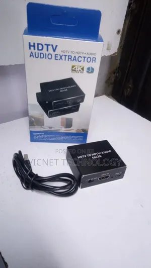 HDTV to HDTV Audio Extractor With 3.5mm
