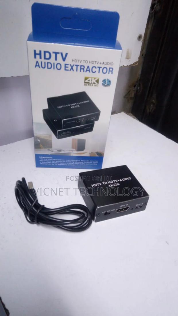 HDTV to HDTV Audio Extractor With 3.5mm
