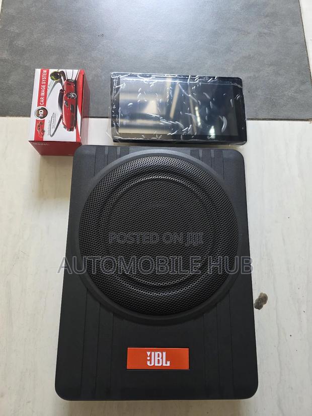 JBL Underseat Subwoofer + Android Screen + Reverse Camera - main view