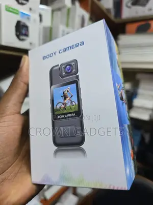 Compact Clip-on Body Camera With 180° Rotating Lens