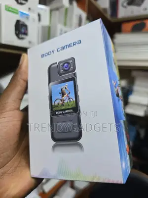 Compact Clip-on Body Camera With 180° Rotating Lens