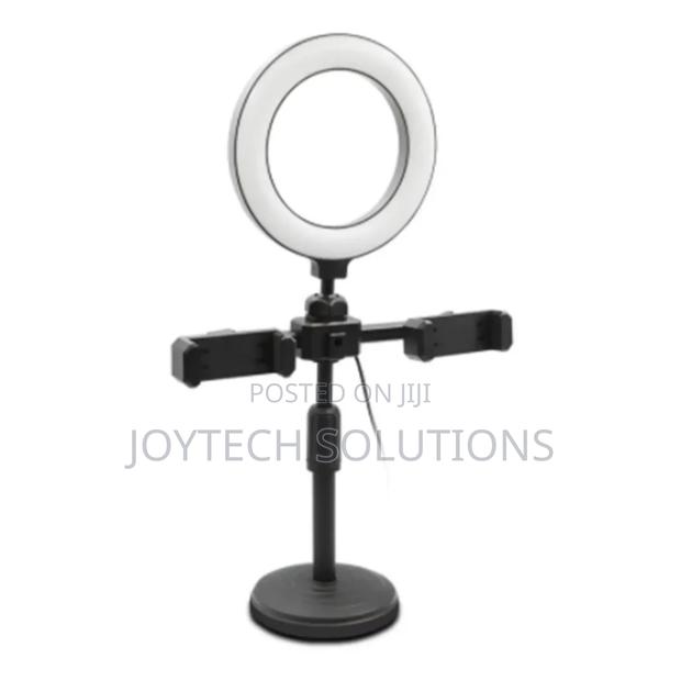 Beauty Wired Ring Fill Light. Table Stand Phone Holder - main view