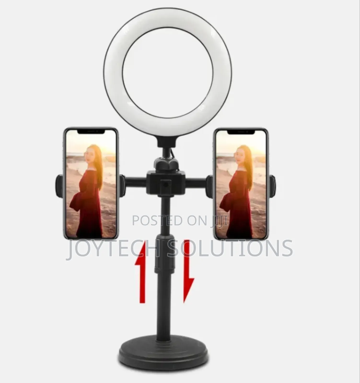 Beauty Wired Ring Fill Light. Table Stand Phone Holder