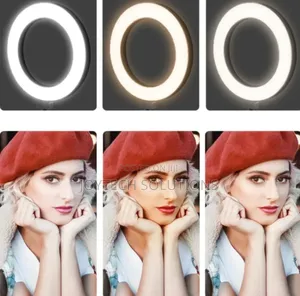 Beauty Wired Ring Fill Light. Table Stand Phone Holder