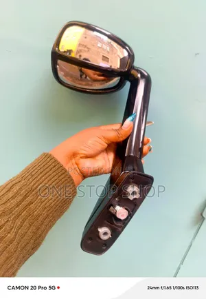 Black Hoodfender Wing Mirror for Prado Models