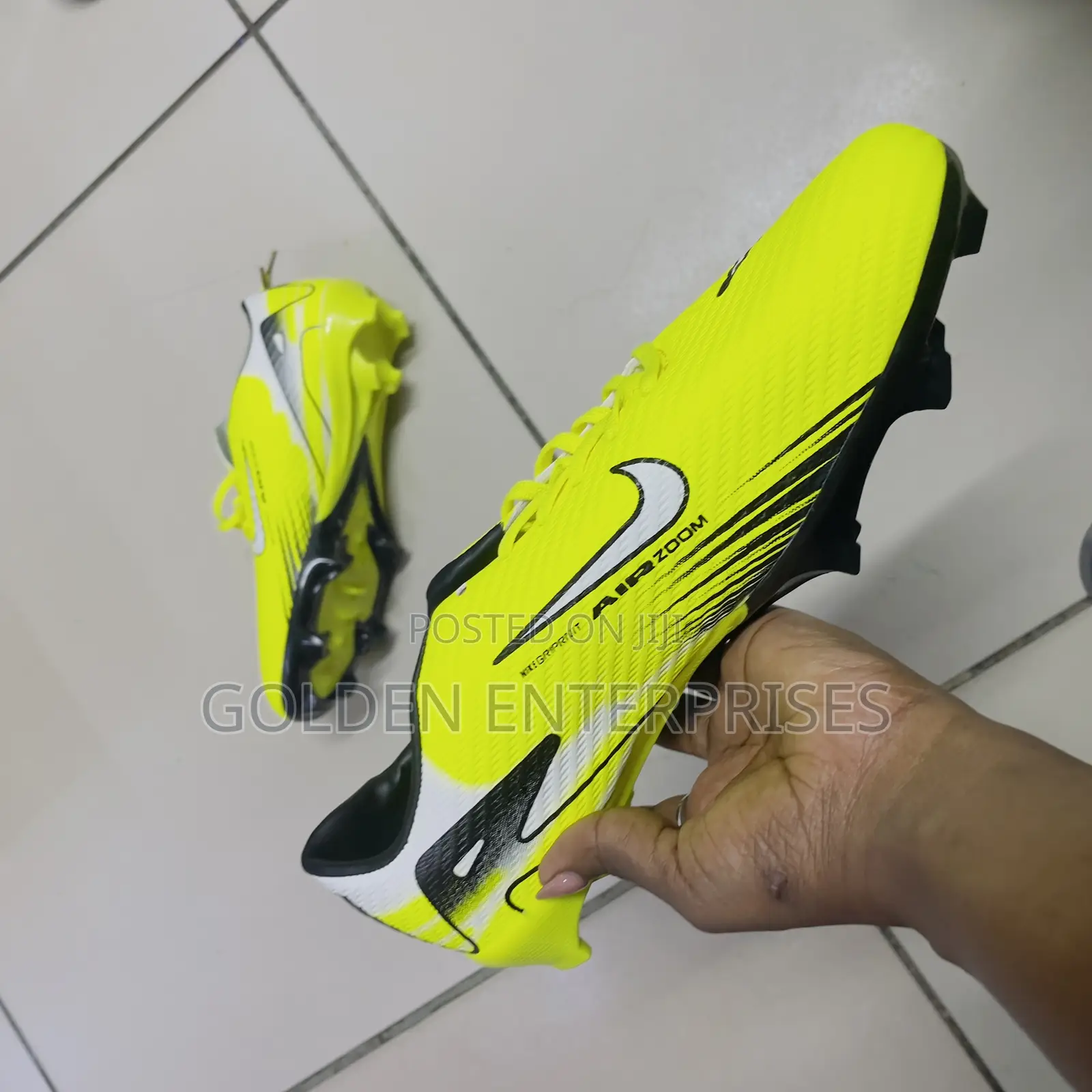 Luminous Green Black Nike Football Boots 40-45