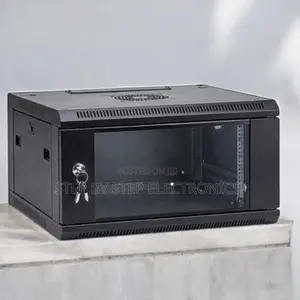 6u Wall Mount Cabinet, Easy Access Strong Steel Construction