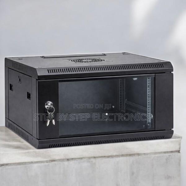 6u Wall Mount Cabinet, Easy Access Strong Steel Construction