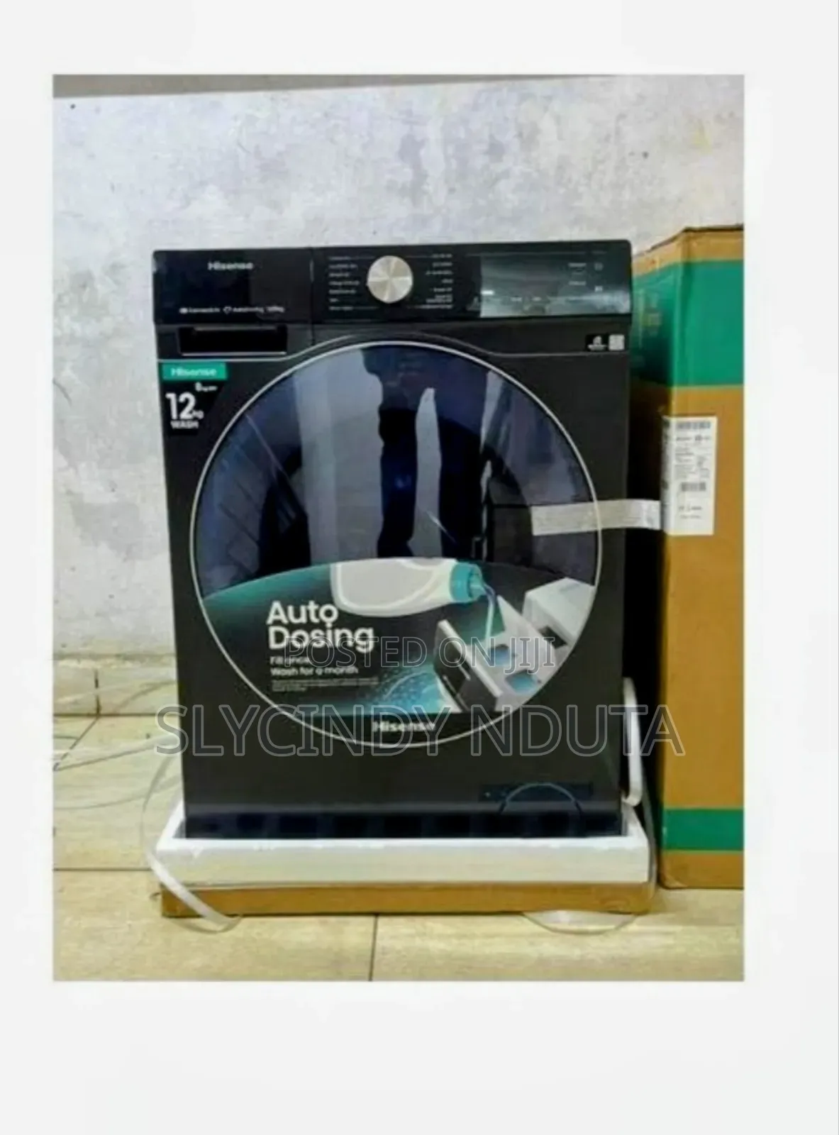 Hisense Washing Machine Front 12kg Series 7 Full Automatic Series 7