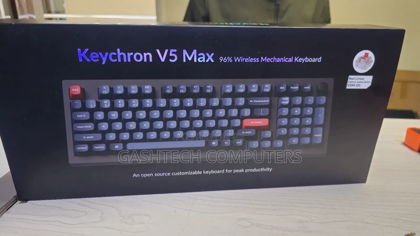 Keychron V5 Max QMK/via Wireless Custom Mechanical