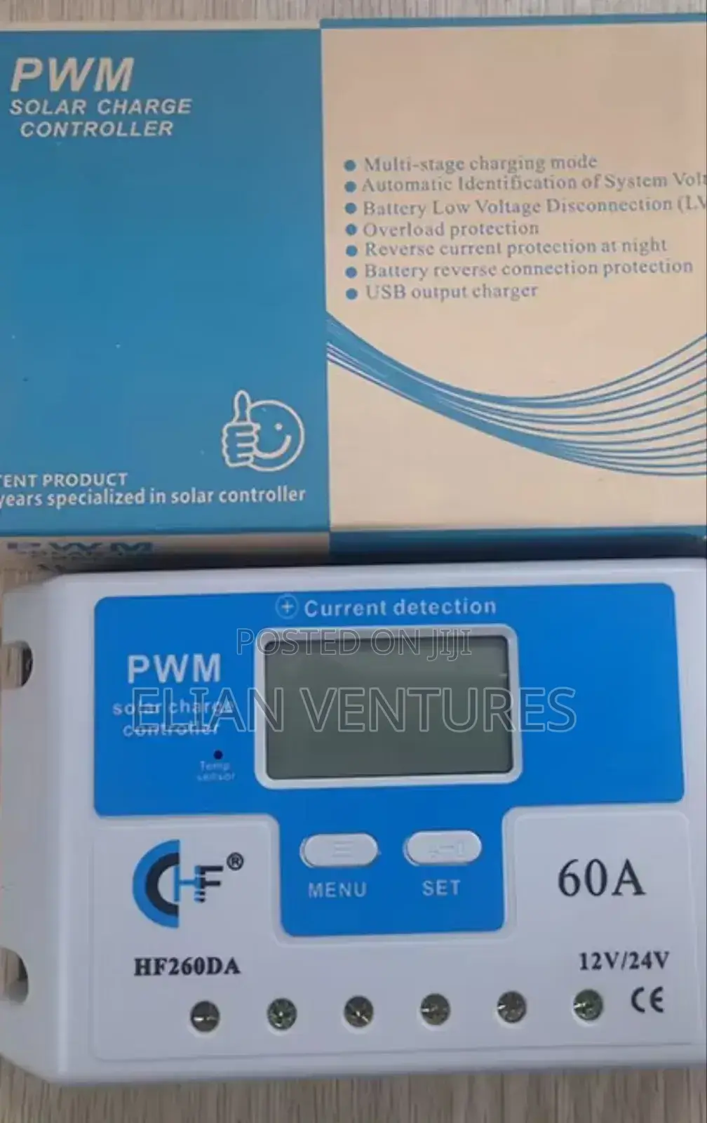 New 60 Amp Solar Controller
