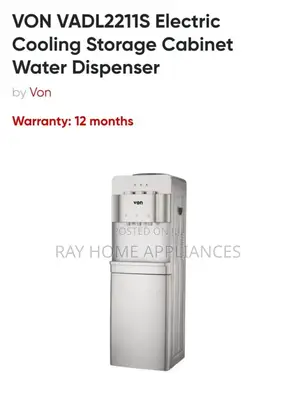 Von 3 Tap Water Dispenser Silver Color