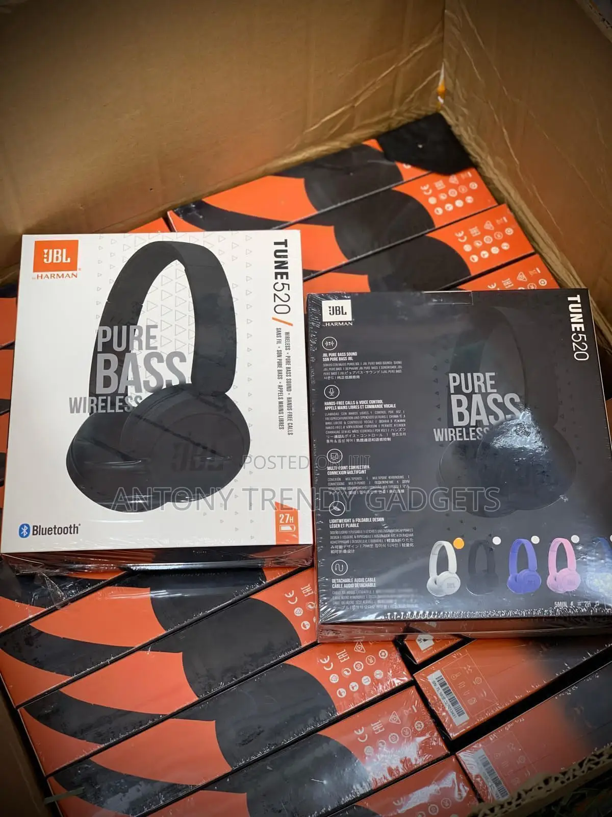 Jbl Tune 520bt Wireless On-ear Headphones