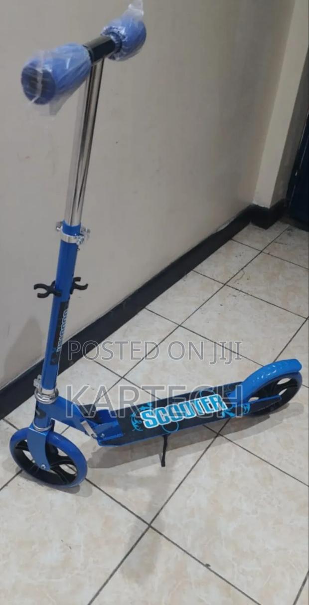 Kids Adjustable Kick Scooter – Foldable Durable - main view