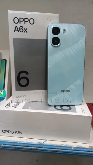 New Oppo A6x 64 GB Black