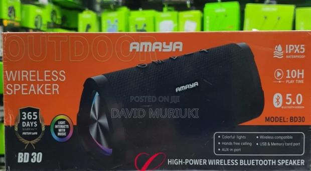 Amaya Bd30 High Power Outdoor Wireless Bluetooth Speaker