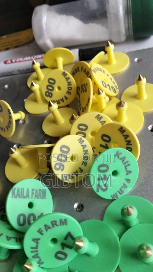 Customized Round Shaped Livestock Eartags - thumbnail 2