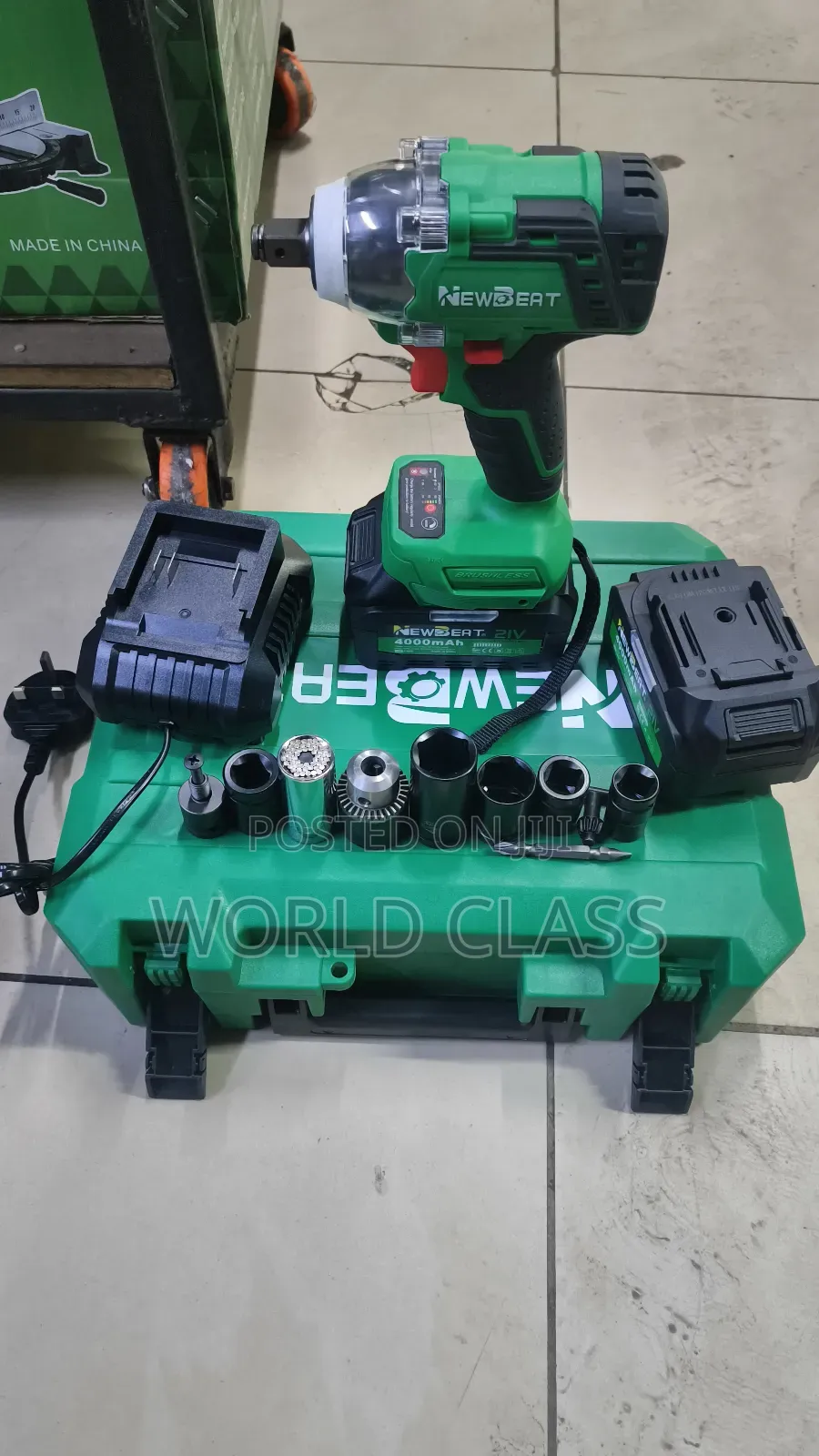 Newbeat Impact Wrench 4000mah