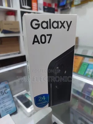 New Samsung Galaxy A07 4G 64 GB Black