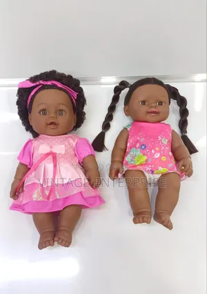 Girls Kids African Doll