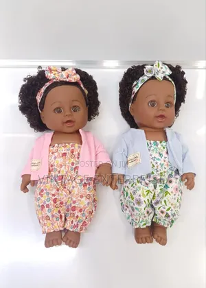 Girls Kids African Doll