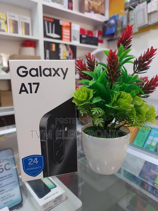 New Samsung Galaxy A17 128 GB Black - main view