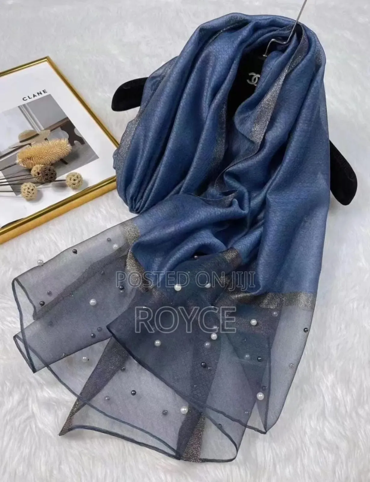 Luxury Pearl Scarf