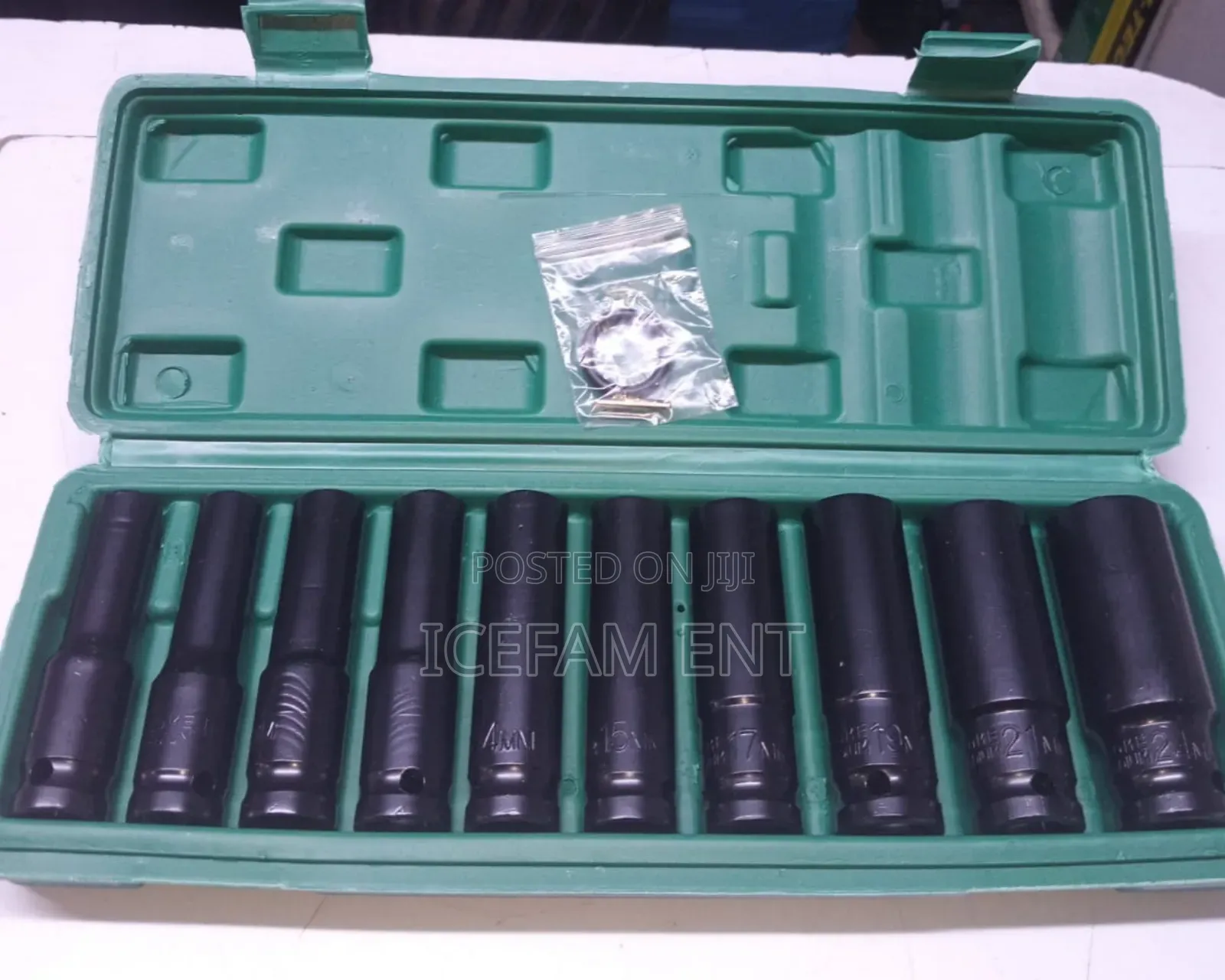 Pneumatic 10pcs Socket Wrench Nuts/12mm - 23mm Socket Wrench