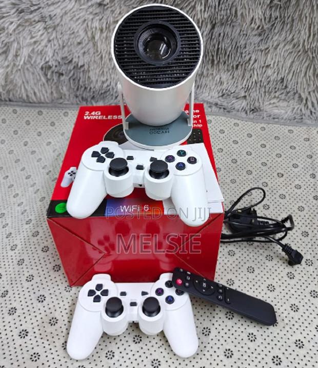 Hy300 Video Game Consoles Mini Portable Intelligent Home Projector
