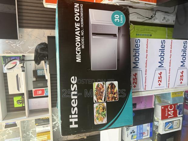 Hisense H30moms9hg 30l Microwave Oven Grill - Silver