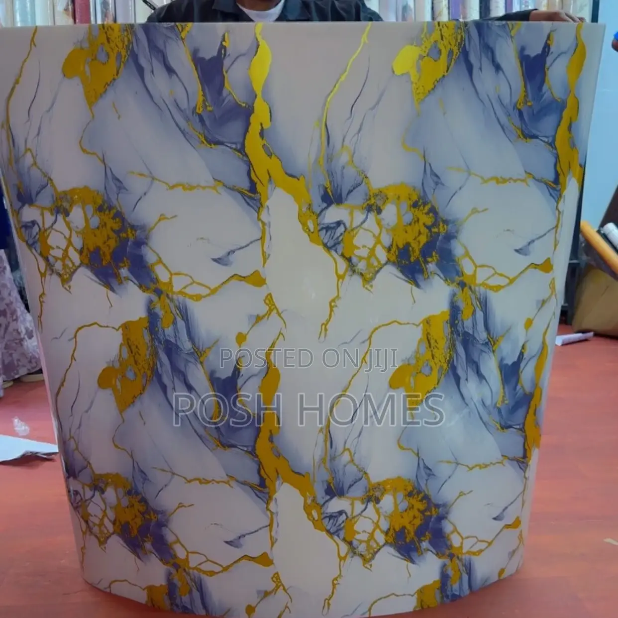Faux Marble Foldable Sheets