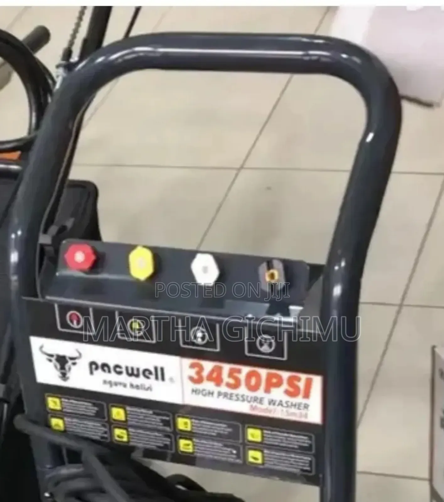 Pacwell High Pressure Washer 3450psi