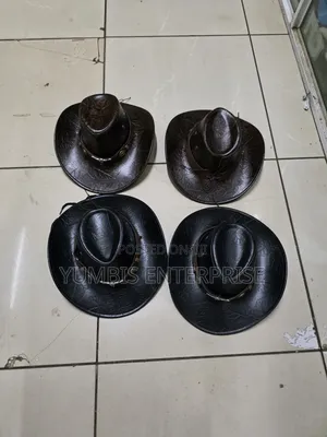 Leather Stylish Cowboys Hats