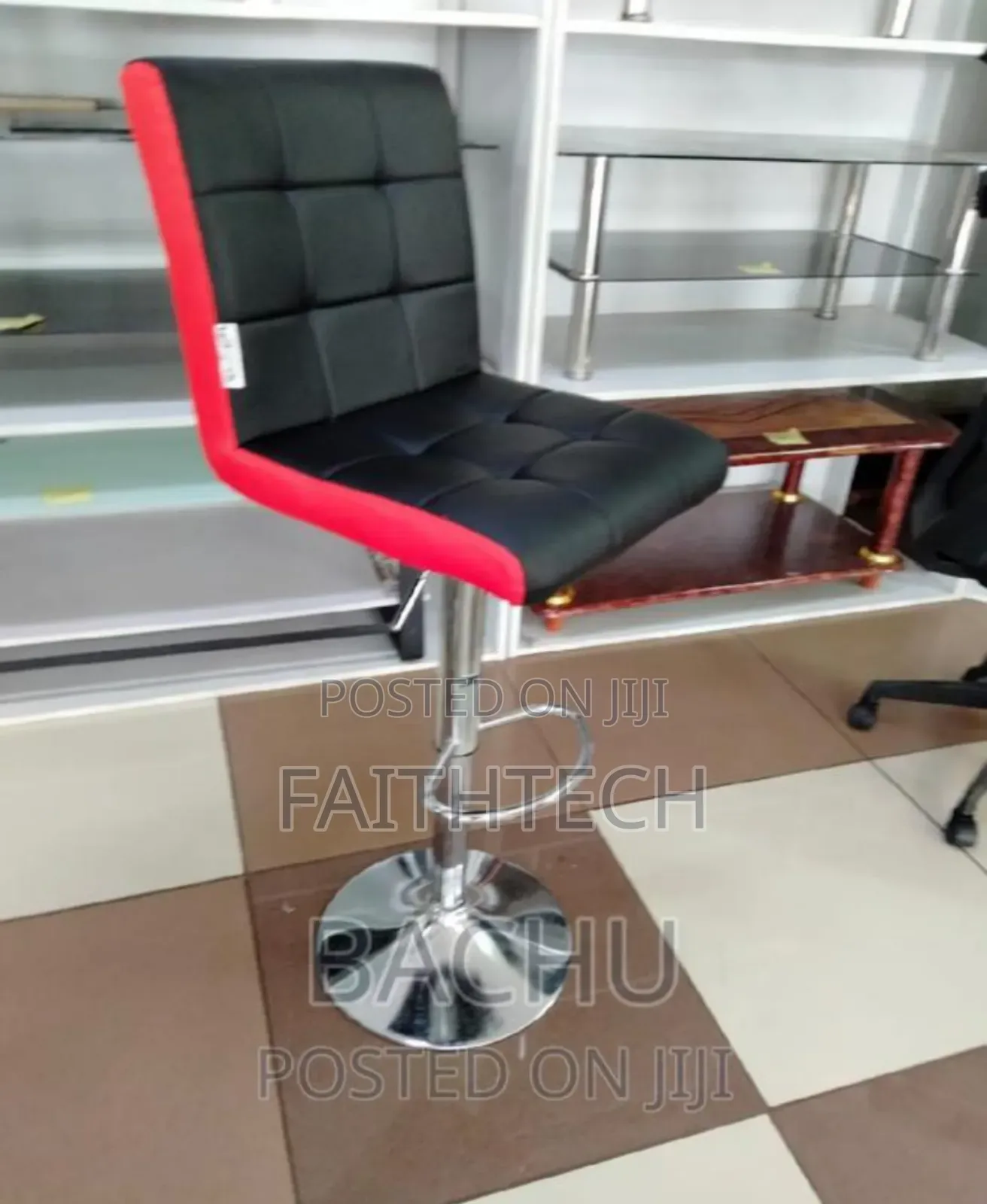 Executive Adjustable Bar Stool