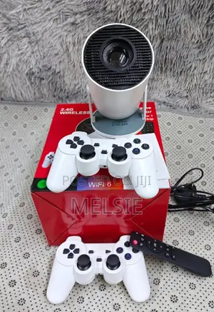 Home Projector Android11 System 1080p 64gb Games Hy300