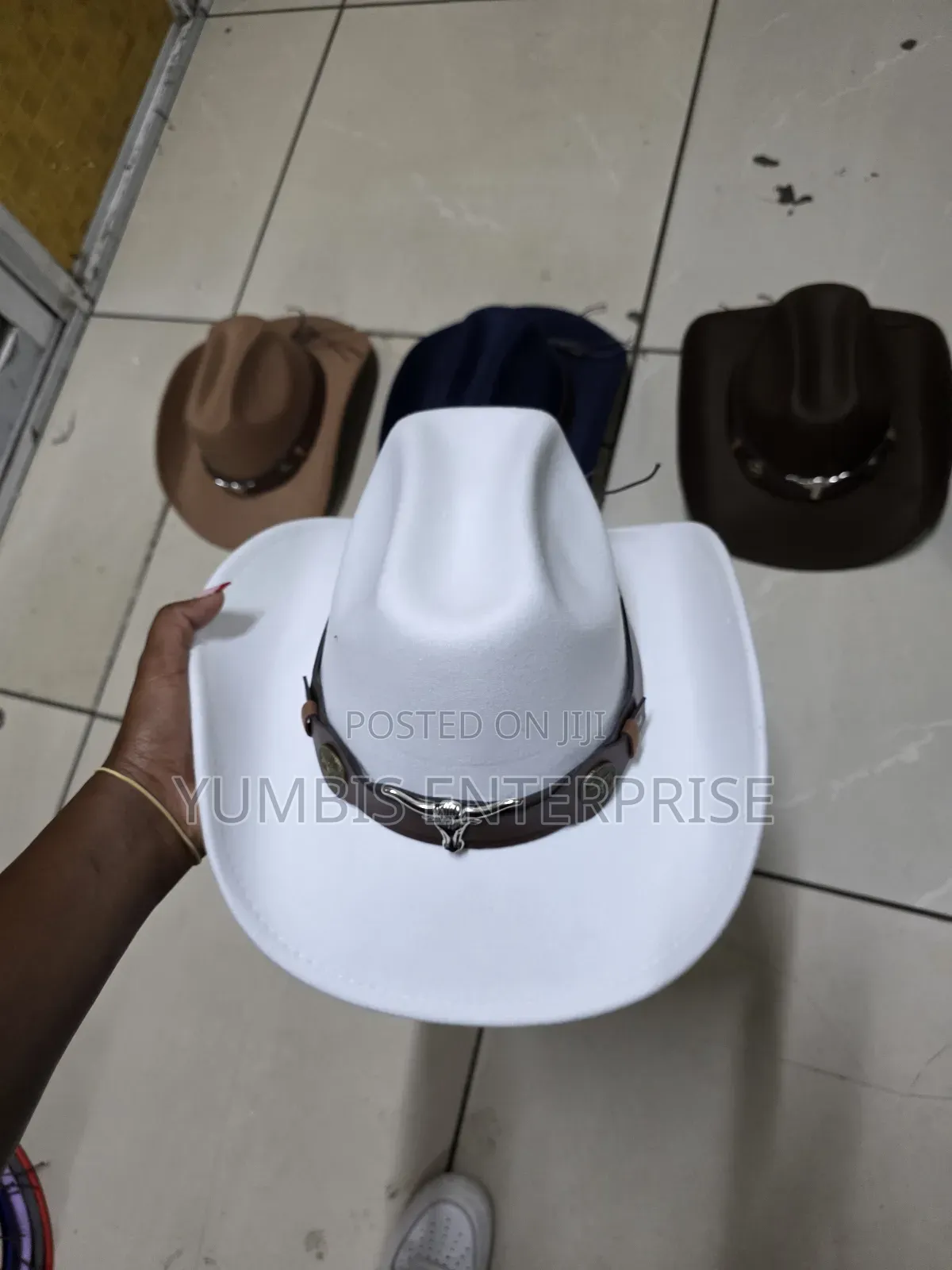 White Cowboy!/Girl Hats at Perfect for Cowboy Events