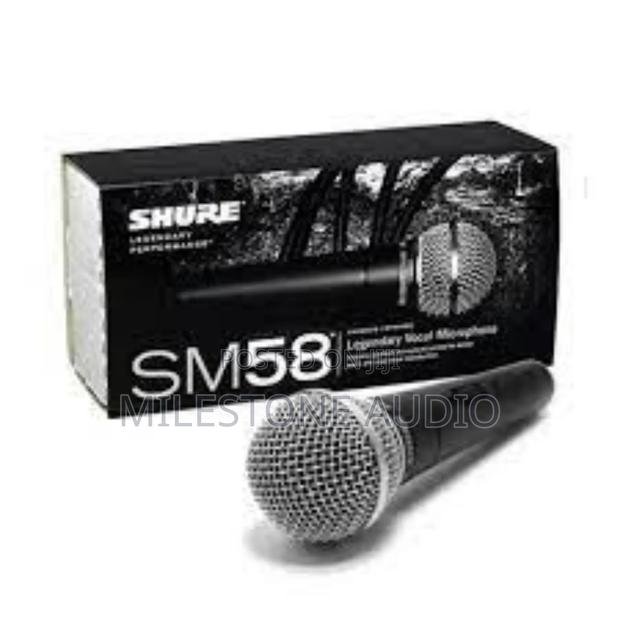 Shure Sm 58 Dynamic Vocal Microphone - main view